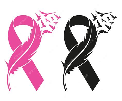 ribbon vectors|breast cancer ribbon vector.